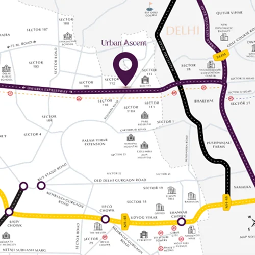 Gurugram Location Map